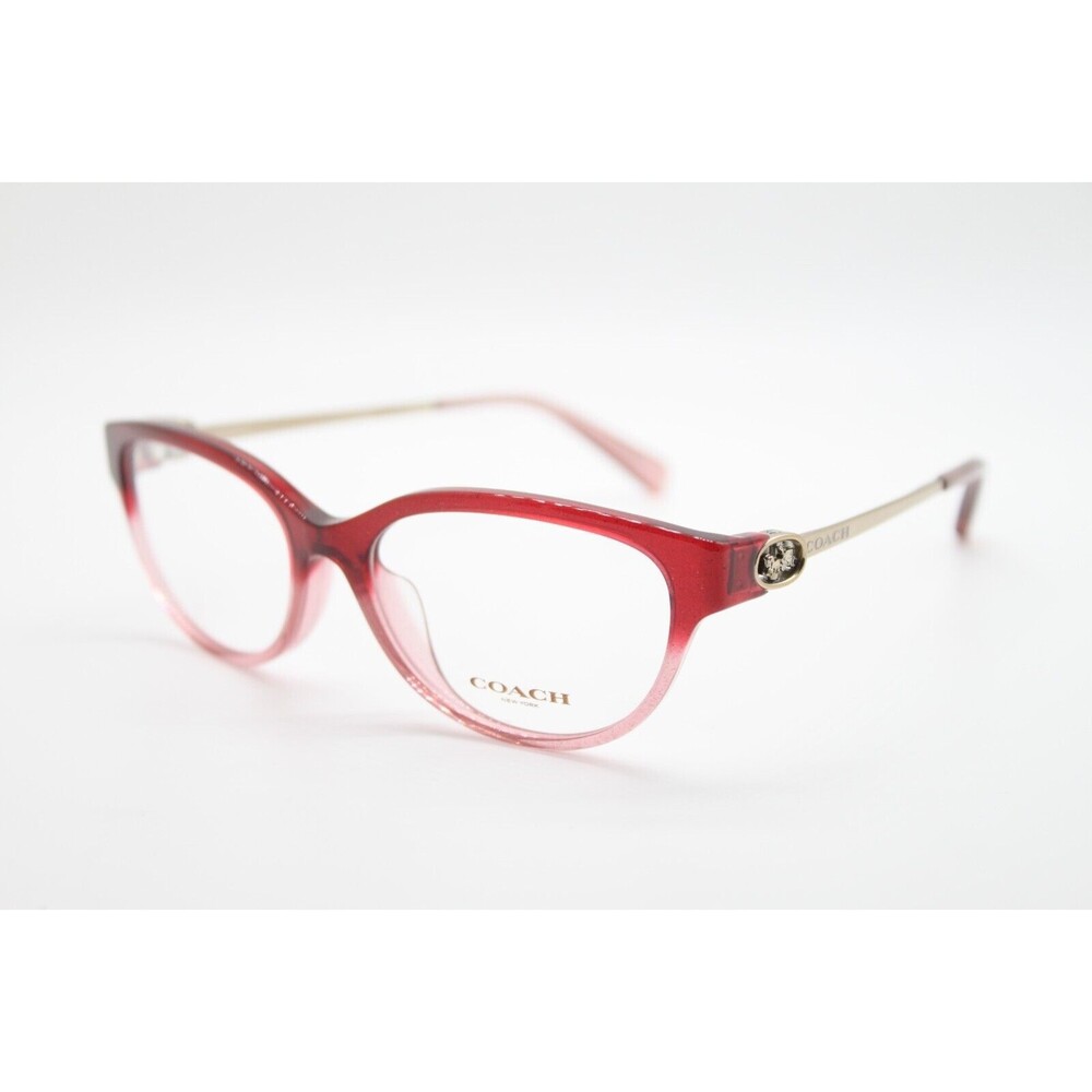 NEW COACH HC 6171U 5551 SHIMMER BURGUNDY PINK GOLD AUTHENTIC EYEGLASSES 55-17